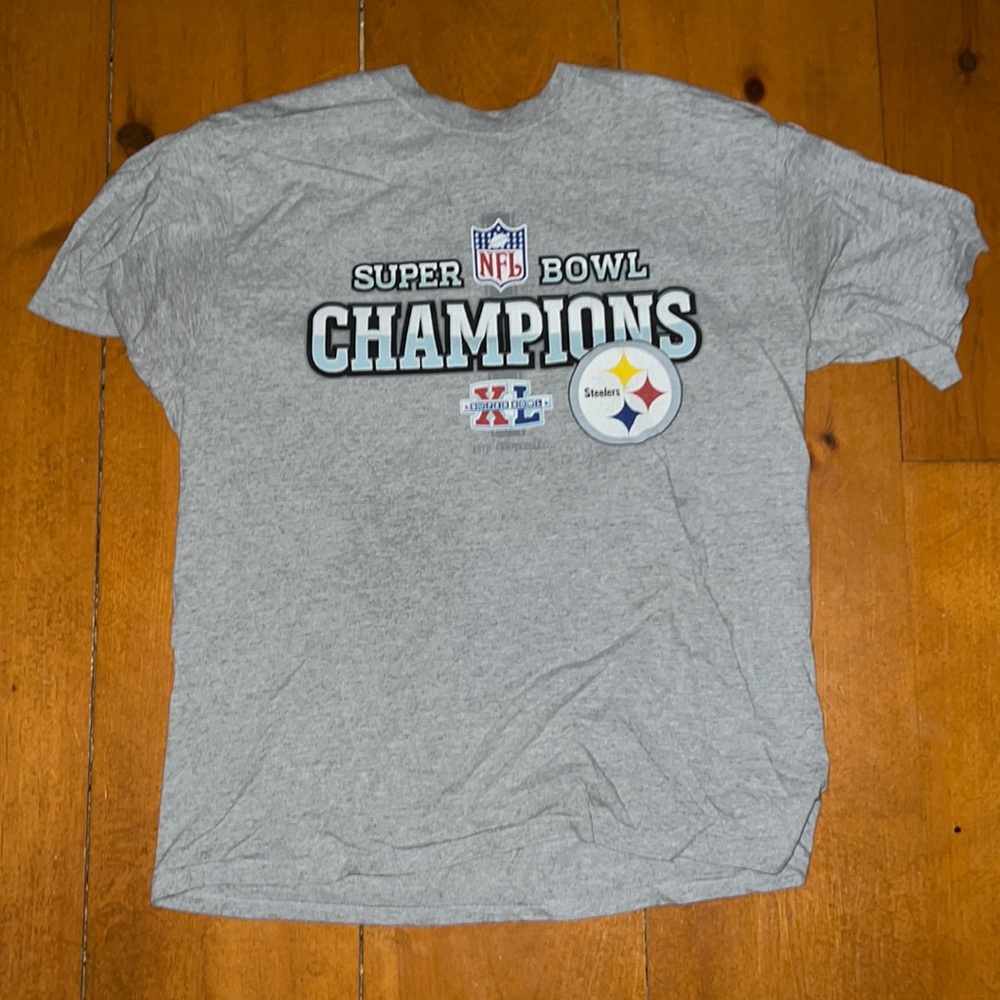 Super Bowl Champions Steelers Tee